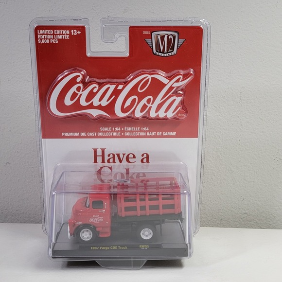 M2 Machines Coca Cola 1957 Fargo COE Truck RW03 16-19 - Picture 1 of 7